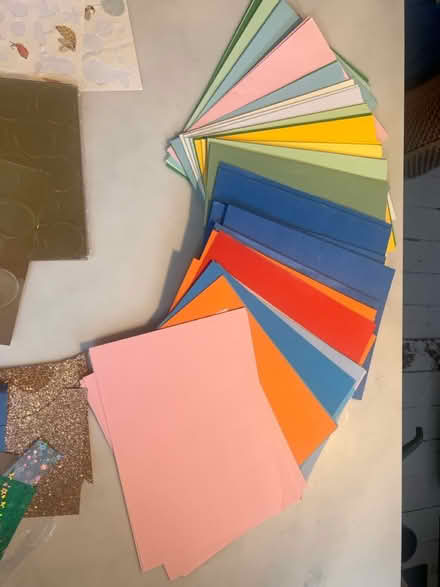 Photo of free Crafting.. coloured paper/stickers (Preston park BN1) #4