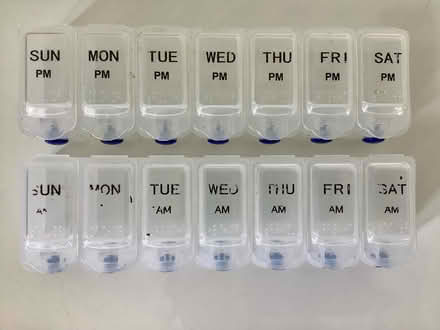 Photo of free Weekly Pill organisers (RH15) #2