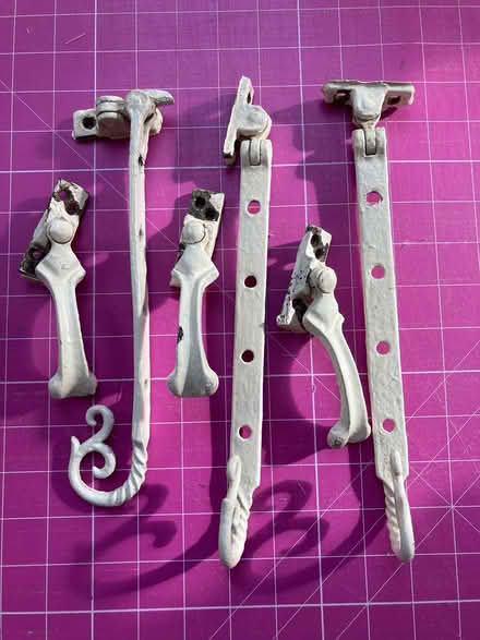 Photo of free 3 vintage casement window stays (TW9 (Kew)) #1