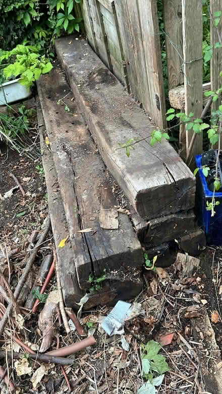 Photo of free Railway Sleepers (Bisley Old Road GL5) #1
