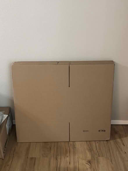 Photo of free 7 Cardboard Moving Boxes (U-District) #1