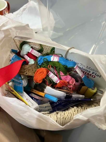 Photo of free Craft supplies, thread, pens, … (E3 / Victoria Park) #1