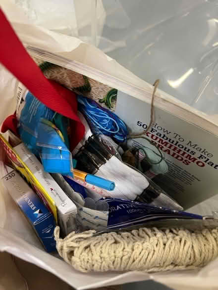 Photo of free Craft supplies, thread, pens, … (E3 / Victoria Park) #2