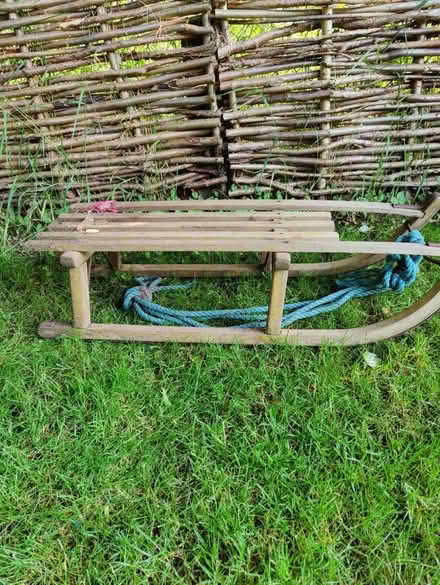 Photo of free Traditional Wooden Sledge (Berkhamsted HP4) #3