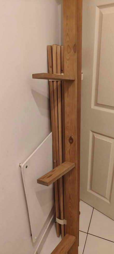 Photo of free Wooden Double bed (Dy10 2ly Kidderminster.) #2