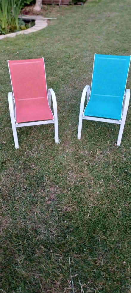 Photo of free Kids garden chairs (Letchworth SG6) #1
