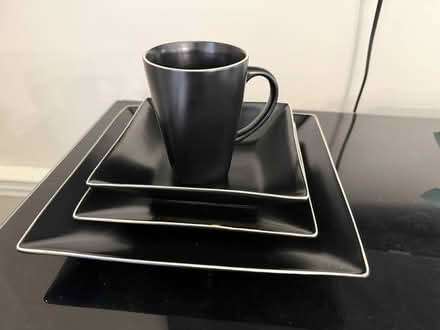 Photo of free Modern black dinnerware (Mount Vernon, NY) #1