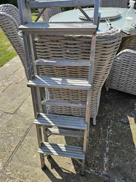 Photo of free Metal step ladder (West Wittering PO20) #1