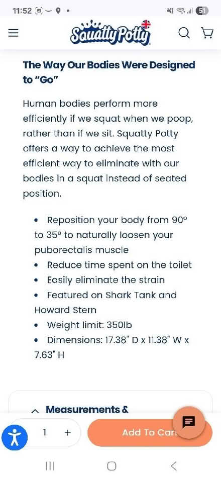 Photo of free Squatty Potty loo step (Selmeston BN26) #2