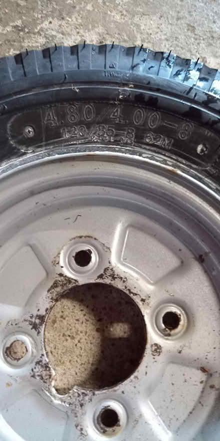 Photo of free Trailer wheels (Horndean, PO8) #2