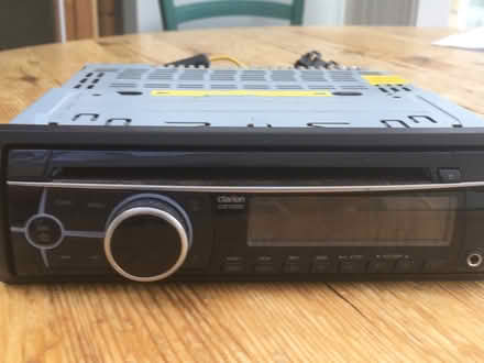 Photo of free Clarion car radio/CD unit for spares/repair (Bishops Cleeve GL52) #1