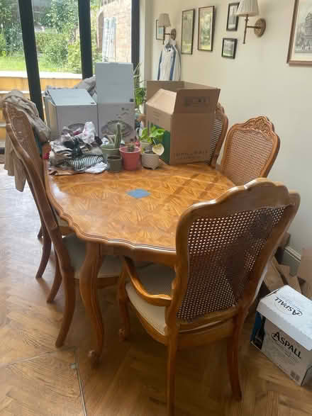 Photo of free Solid wood dining table and 8 chairs (Peckham SE15) #2