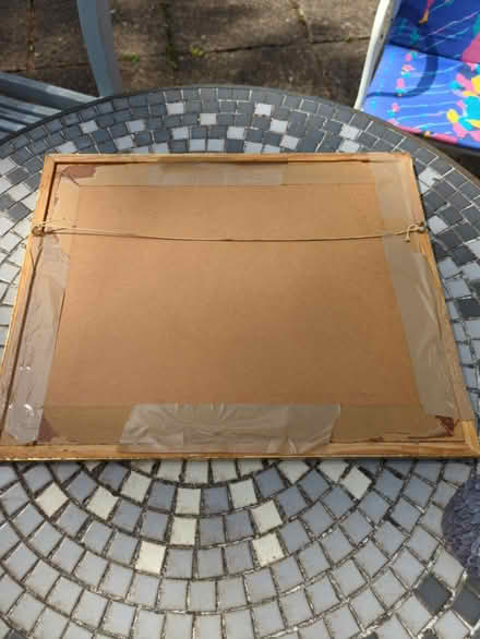 Photo of free Wooden picture frame (gold) (Blossomfield B91) #2