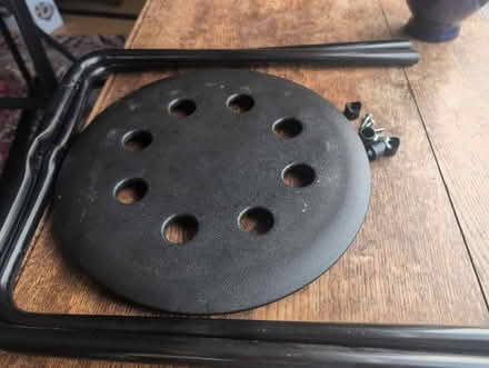 Photo of free Small black Ikea stool disassembled (Neasden NW10) #2