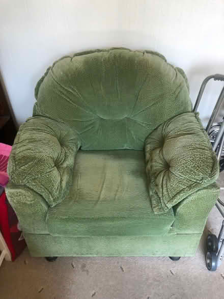 Photo of free Vintage settee and chair (Llandaff North CF14) #1