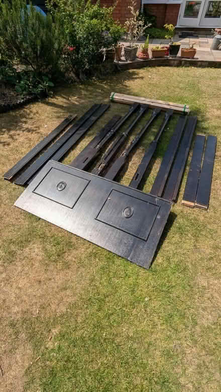 Photo of free Bed - Four post - Double (KT13) #1