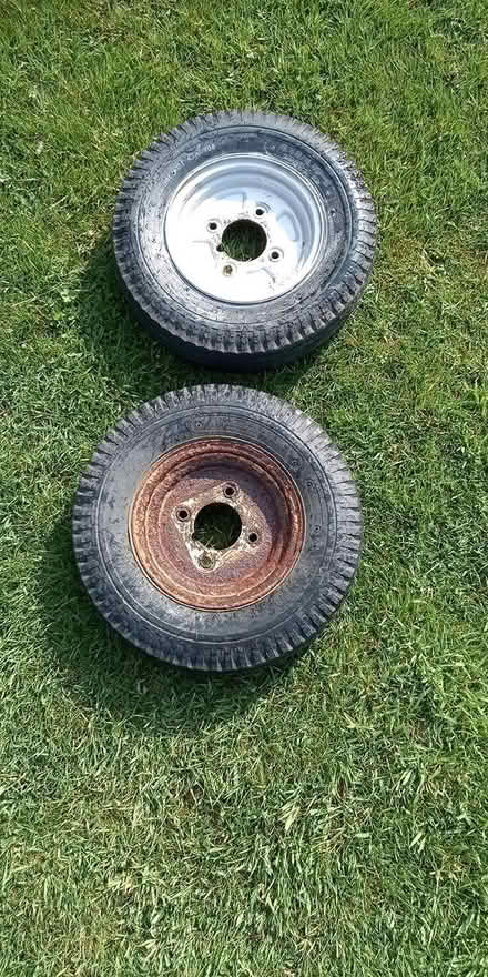 Photo of free Trailer wheels (Horndean, PO8) #3