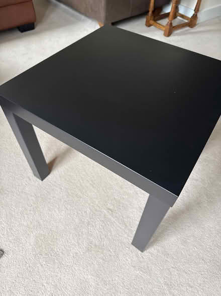 Photo of free Square black ikea lack table (Allestree, DE22) #1