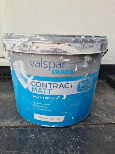 Photo of free 8 litres White Paint (Hayes BR2) #1