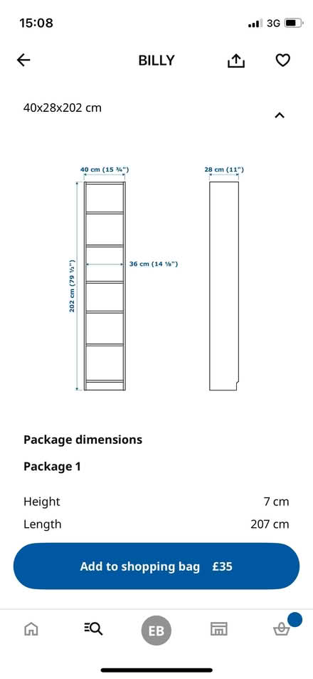 Photo of free IKEA Billy Oak Bookcase (Linslade LU7) #2