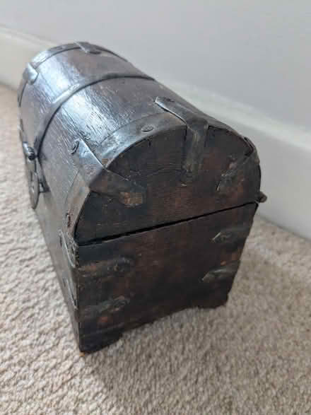 Photo of free Small wooden chest (Merton) #3