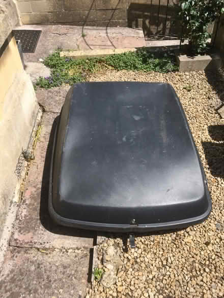 Photo of free Halfords roof top box (Oldfield Park) #1