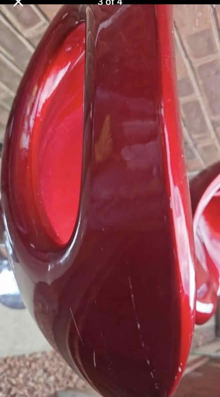 Photo of free Retro red bar stools (Branston DE14) #3