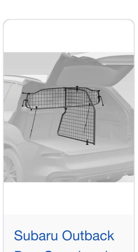 Photo of Dog crate for Subaru outback (Marcham OX13) #1