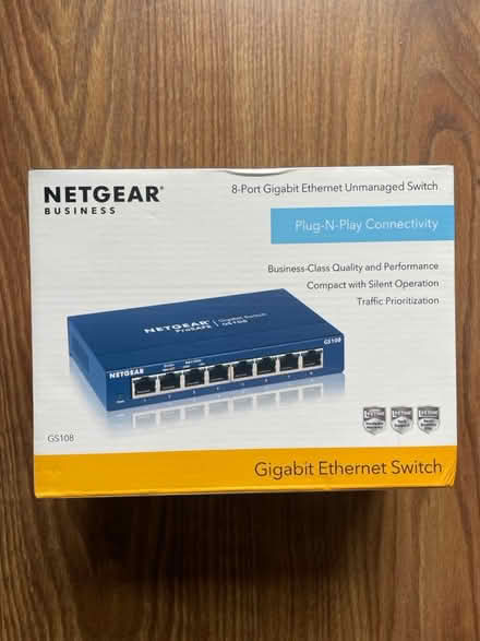 Photo of free NEW 8-Port Gigabit Ethernet Switch (Victoria Park) #1