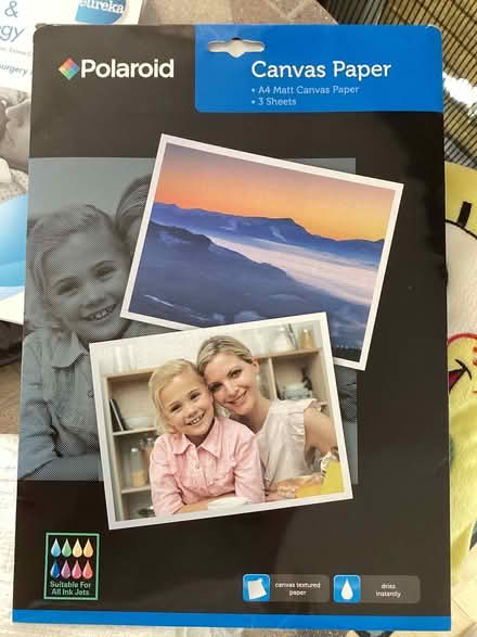 Photo of free Canvas paper 1 sheet (Headington OX3) #1