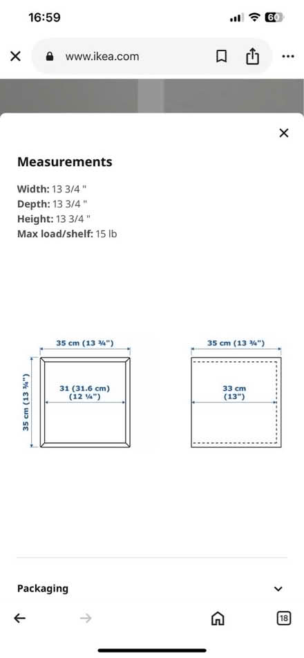 Photo of free Eket wall mounted boxes from IKEA (WA16) #4