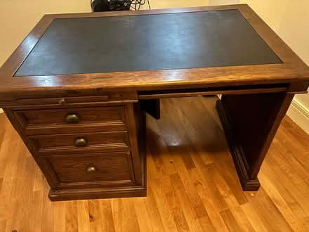 Photo of free Solid wooden desk (Ballybrack Village) #1