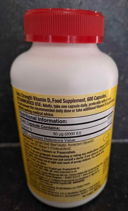 Photo of free Vitamin D3 (Kings Heath B14) #2