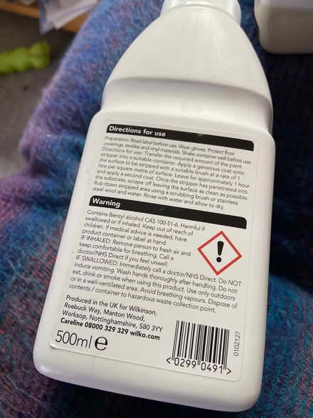 Photo of free Paint and varnish stripper (Cromford DE4) #2