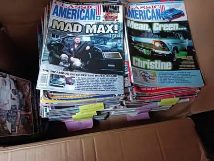 Photo of free Classic American car magazines (Gibson close) #1