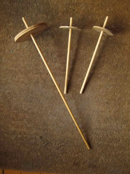 Photo of free Wool spinning spindles (Longley Green WR13) #1
