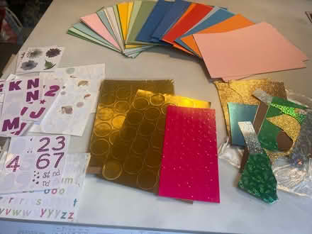 Photo of free Crafting.. coloured paper/stickers (Preston park BN1) #1