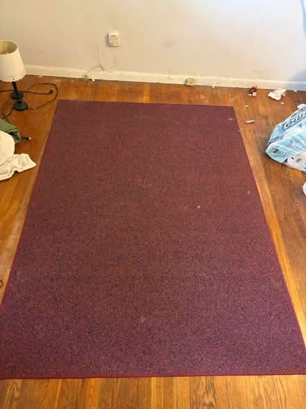 Photo of free Burgundy area rug (Odenton Kings Heights) #1