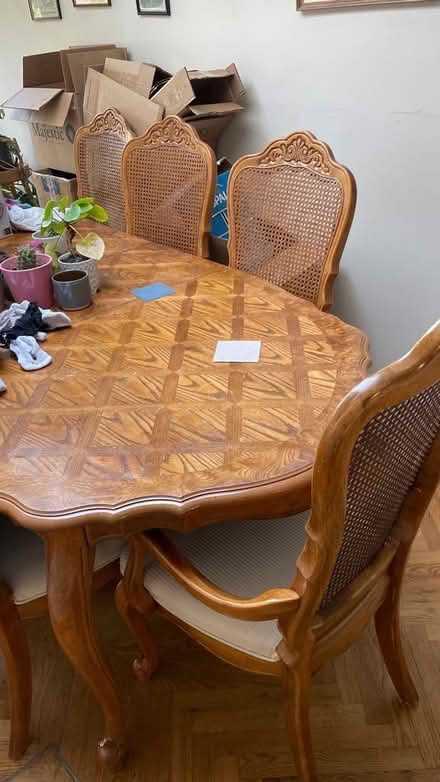 Photo of free Solid wood dining table and 8 chairs (Peckham SE15) #4