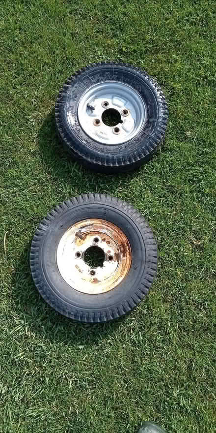 Photo of free Trailer wheels (Horndean, PO8) #4