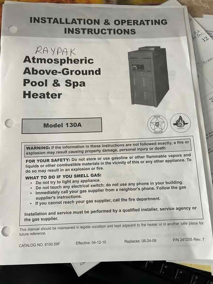 Photo of free Working spa heater and cover (Crestview central Austin) #2