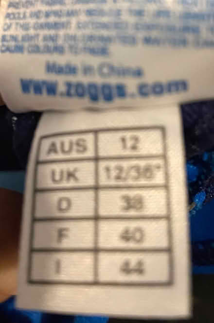 Photo of free Ladies Swimming Costume (SW16) #2