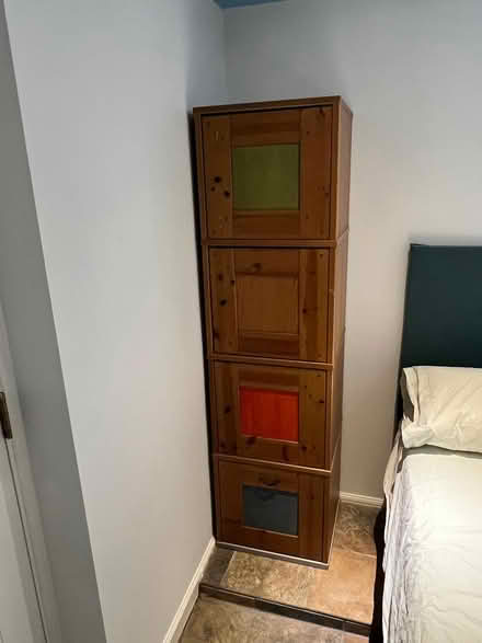 Photo of free Two Wood Ikea Cabinets (Takoma DC) #1