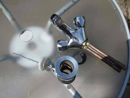 Photo of free Chrome basin mixer taps and waste (Burntwood CH7) #1