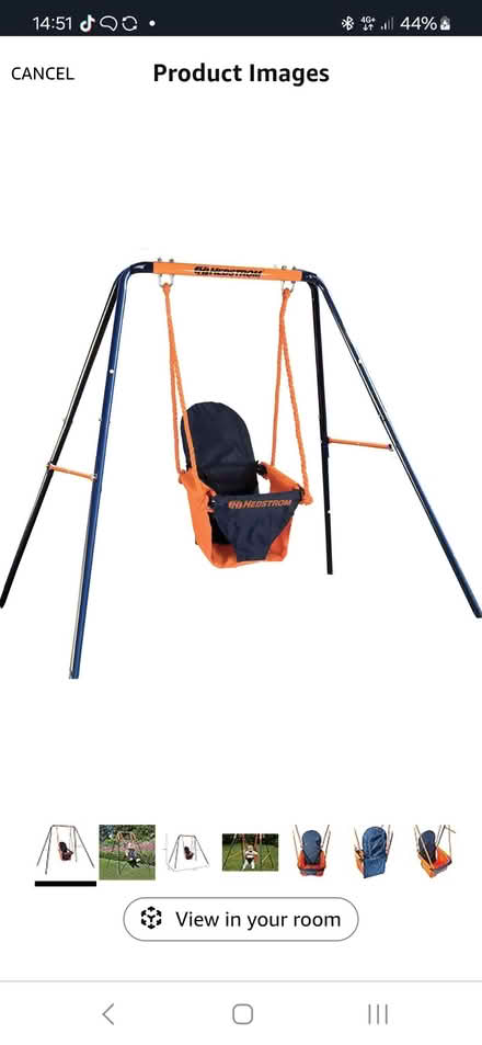 Photo of Baby swing with frame (Bishops Stortford CM23) #1