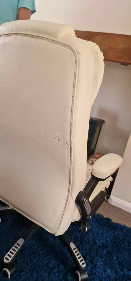 Photo of free Leather chair (Morecambe) #2