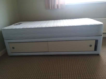 Photo of free Single bed bases, mattresses and headboards (Ladybridge BL3) #3