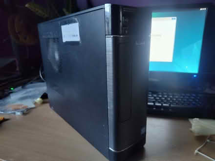 Photo of free Lenovo desktop mini tower pc running Linux (Apley TF1) #1