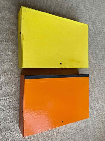 Photo of free 2 box files (Galgate LA2) #1