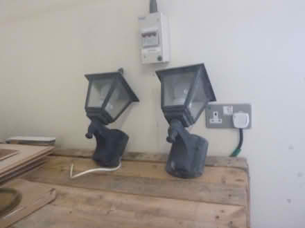 Photo of free Pair of exterior wall lamps (Trinity BA11) #1